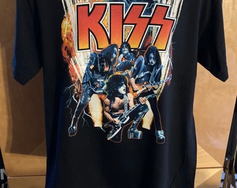 Kiss World Domination 2003  Vintage T-Shirt New Cndtn Unworn L