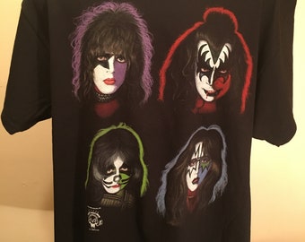 90s メキシコ製 CRONIIS KISS ヴィンテージTシャツ 　デッド il_340x270.2540692992_d44l.jpg