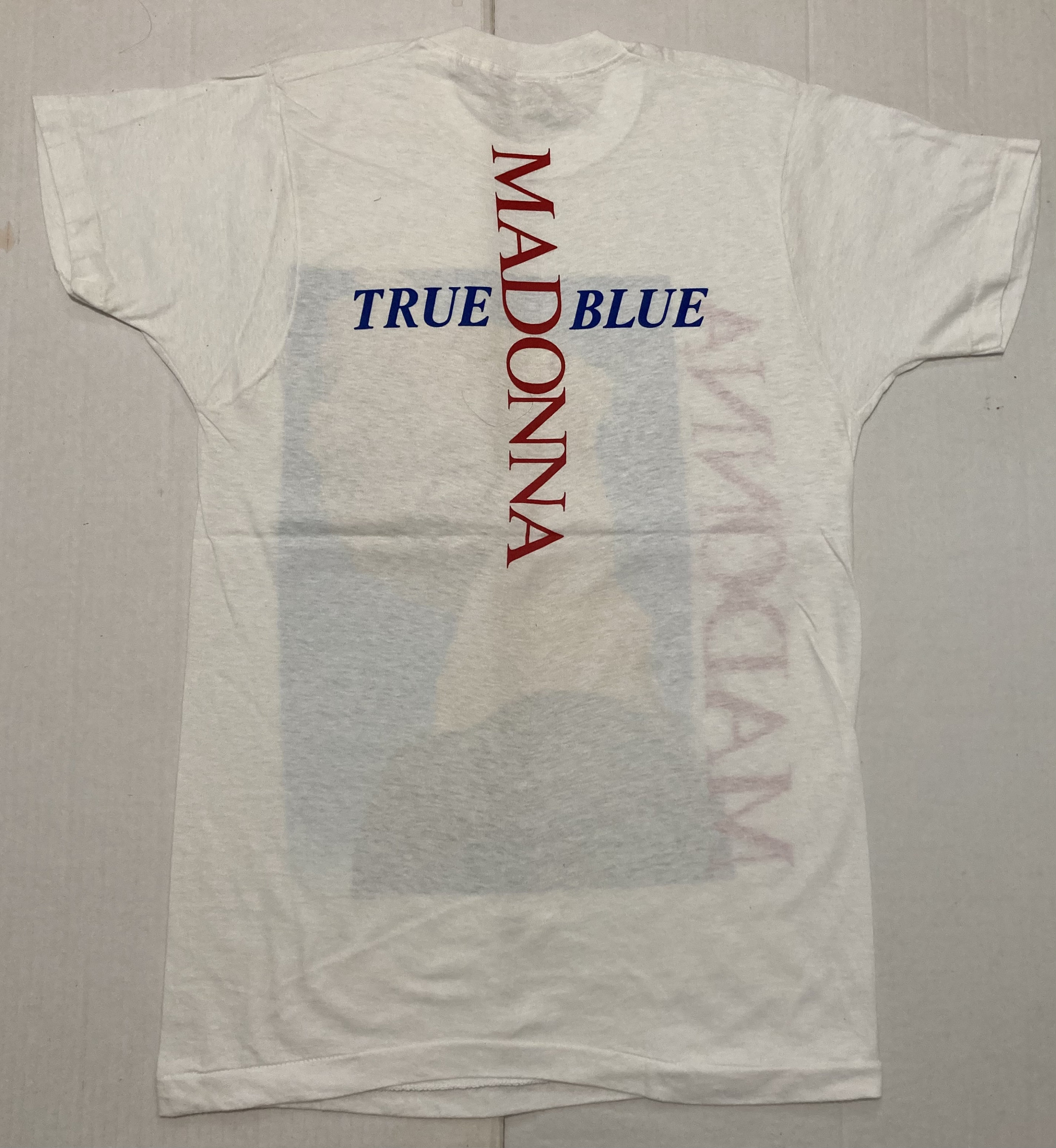 Madonna True Blue Vintage Unworn 80's T-shirt - Etsy