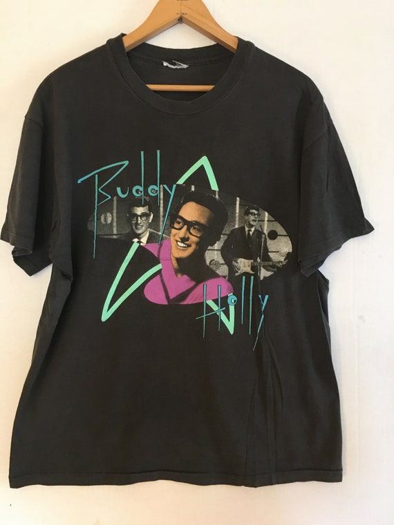 Buddy Holly 2-Sided T-Shirt Vintage