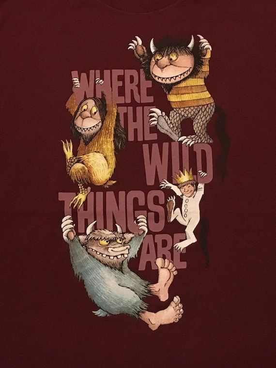 Where the Wild Things Are Unworn Vintage T-shirt XL - Etsy