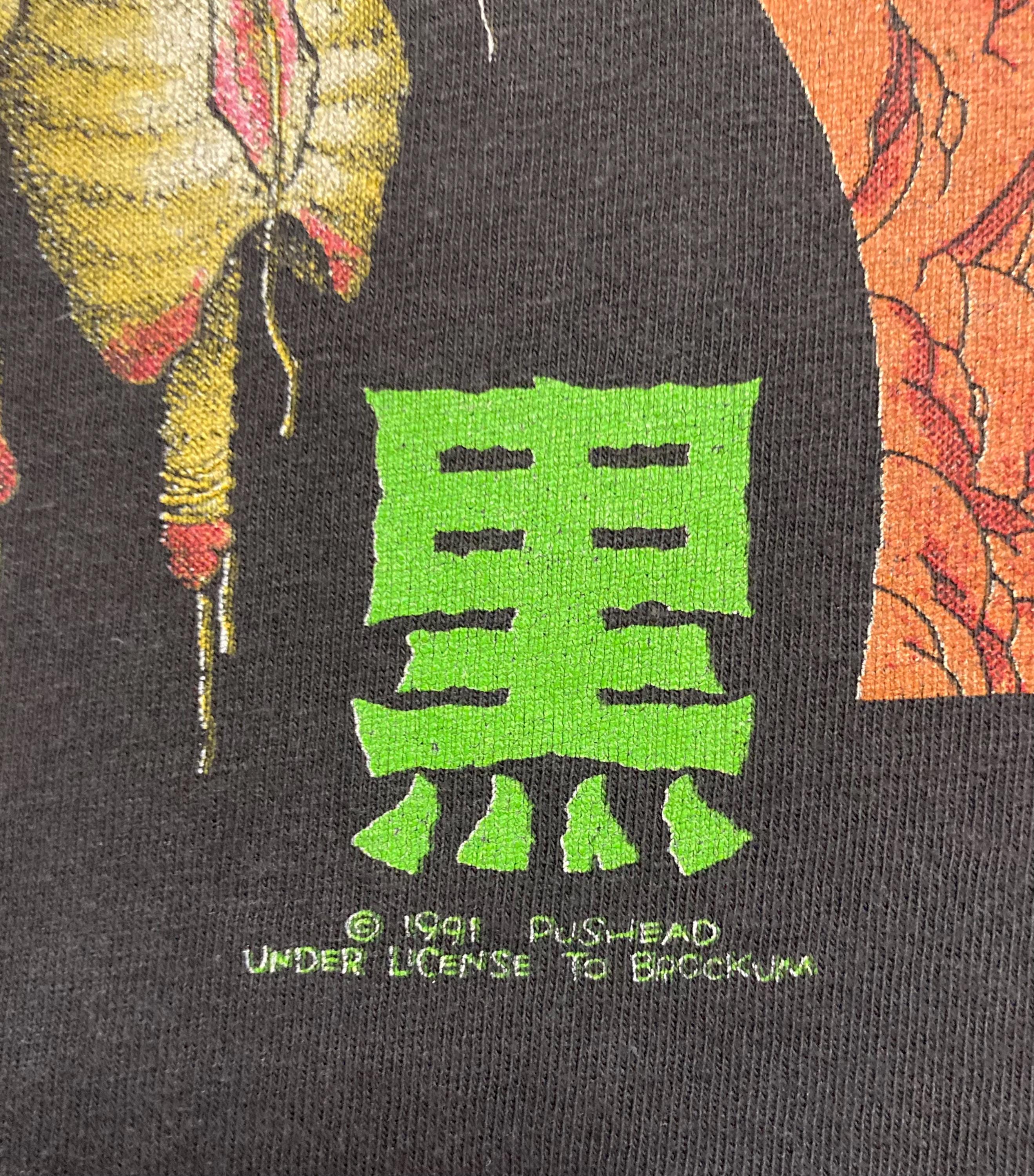 Pushead Vintage the Wave T-shirt - Etsy