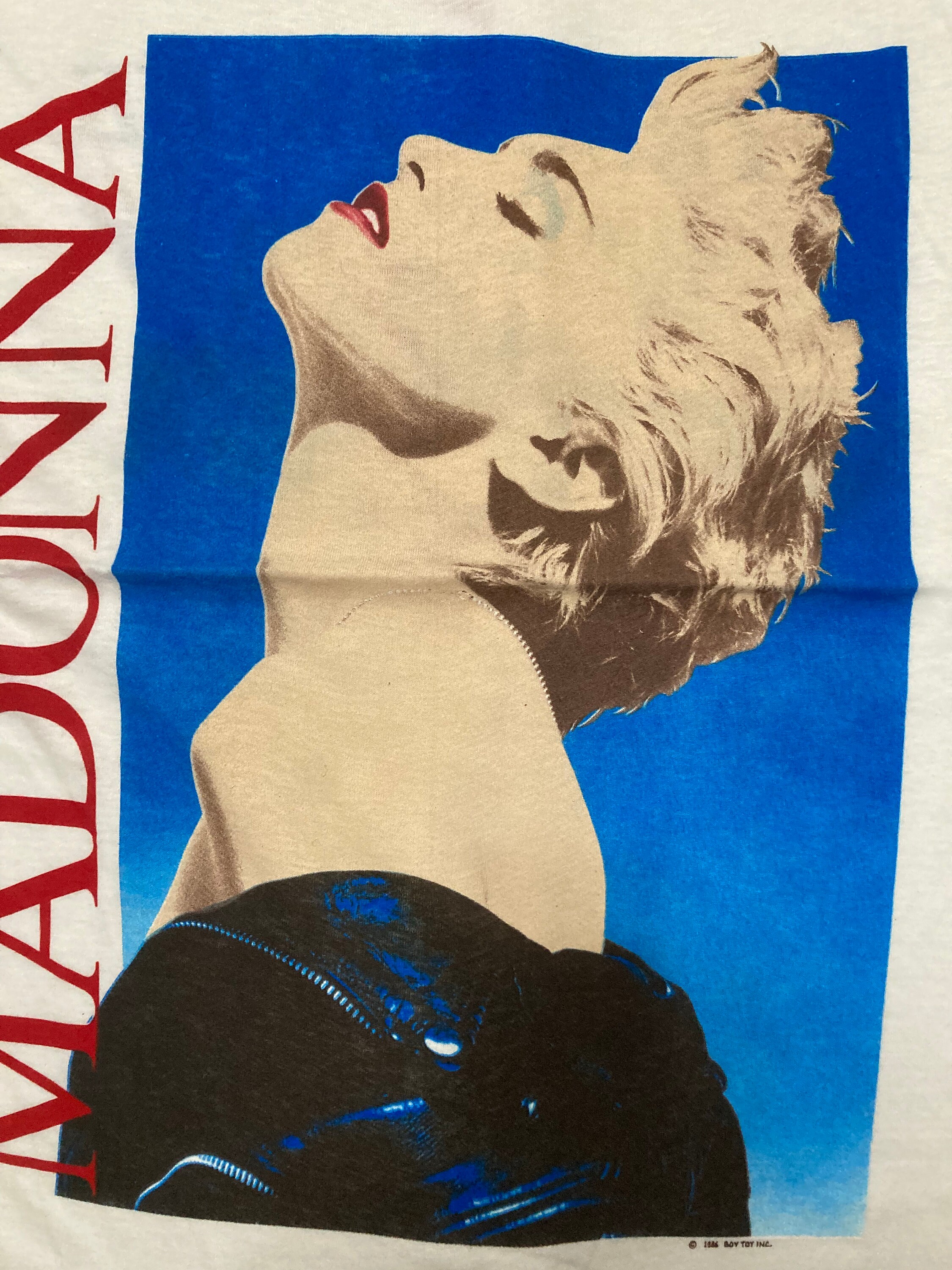 Madonna True Blue Vintage Unworn 80's T-shirt - Etsy
