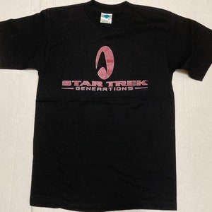 Star Trek Generations Vintage T-Shirt M Unworn