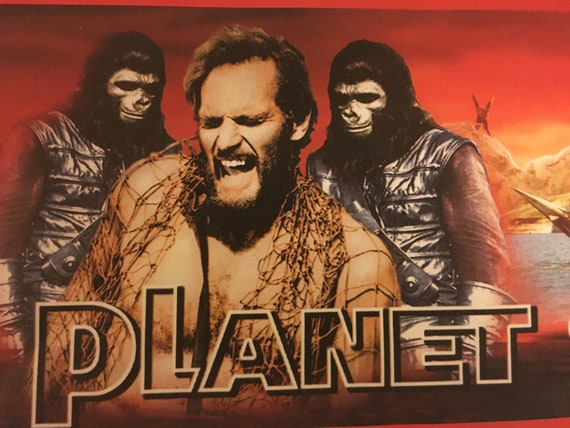 Planet of the Apes Vintage T-shirt M - Etsy