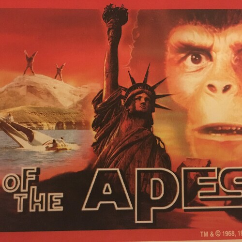 Planet of the Apes Vintage T-Shirt shops of 1968 Movie M