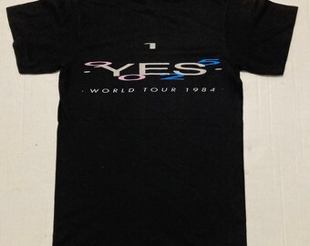 91年 YES vintage shirt WORLD TOUR サイン入り 91年 YES vintage shirt WORLD TOUR サイン入り
