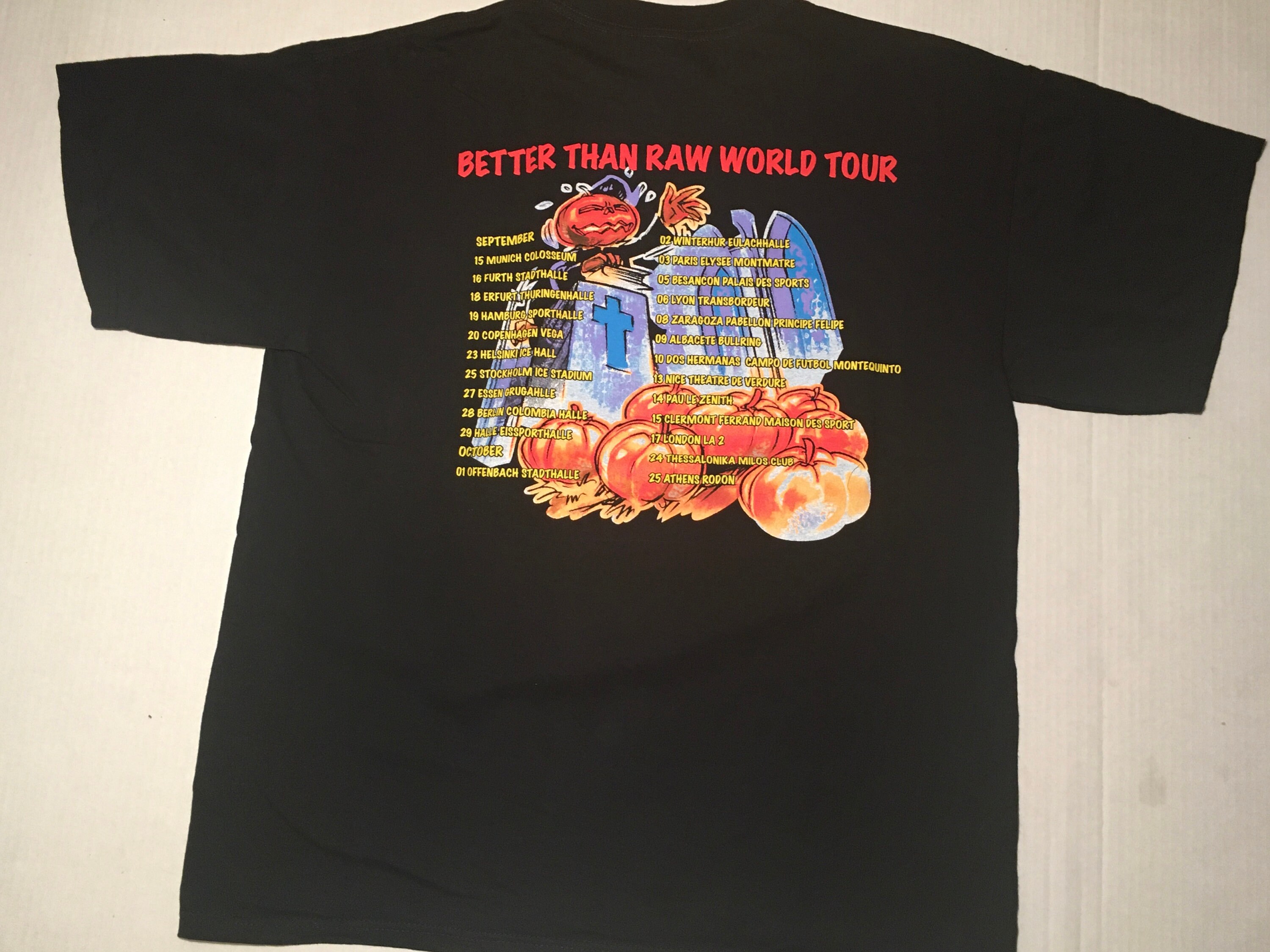 トップス Helloween 1998 redwood world tour TEE Band Tees × Vintage Helloween Shirt Vintage 90's Helloween