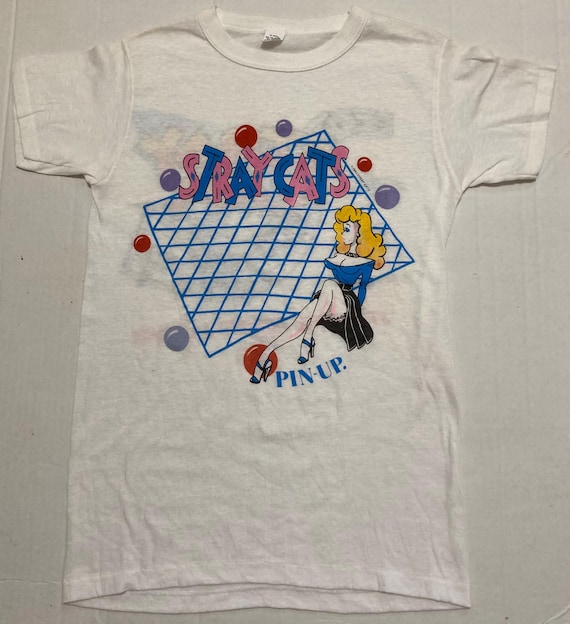 Stray Cats Vintage T-shirt Struttin' 2 Sd Unworn - Etsy