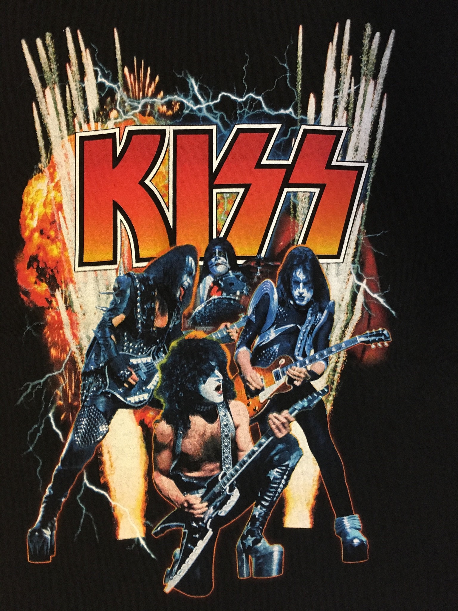 Kiss World Domination 2003 Vintage T-shirt New Cndtn Unworn L - Etsy