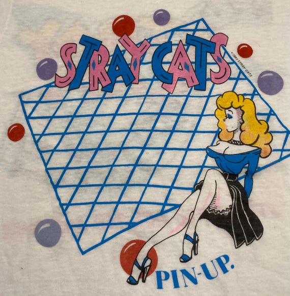 Stray Cats Vintage T-shirt Struttin' 2 Sd Unworn - Etsy