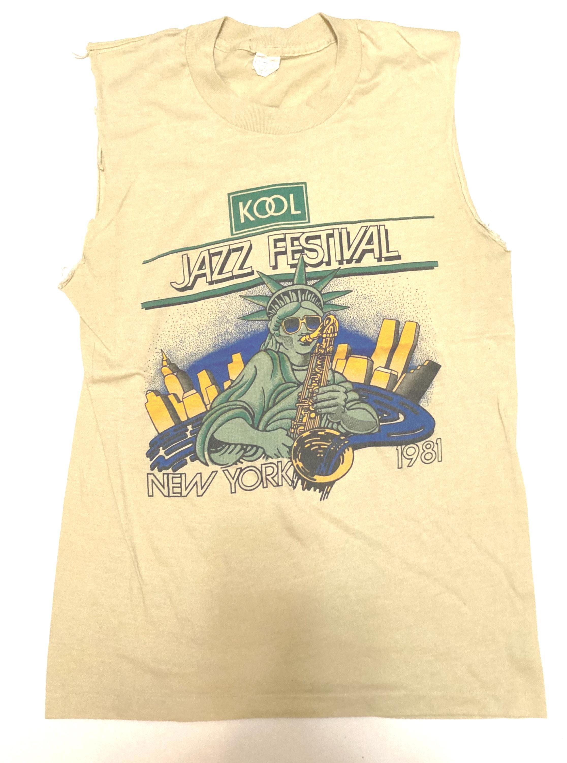 Vintage Kool Jazz Festival 1981 Sleeveless T-shirt S - Etsy