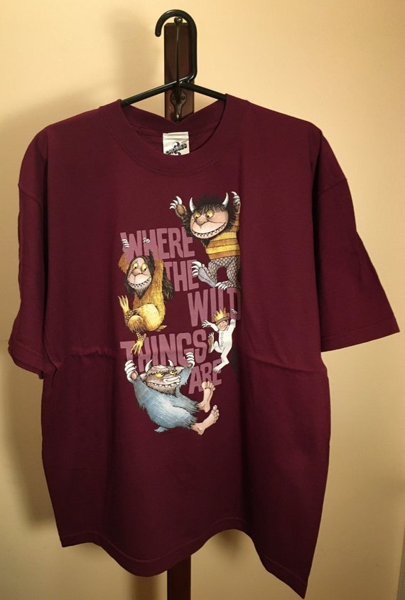 Where the Wild Things Are Unworn Vintage T-shirt XL - Etsy
