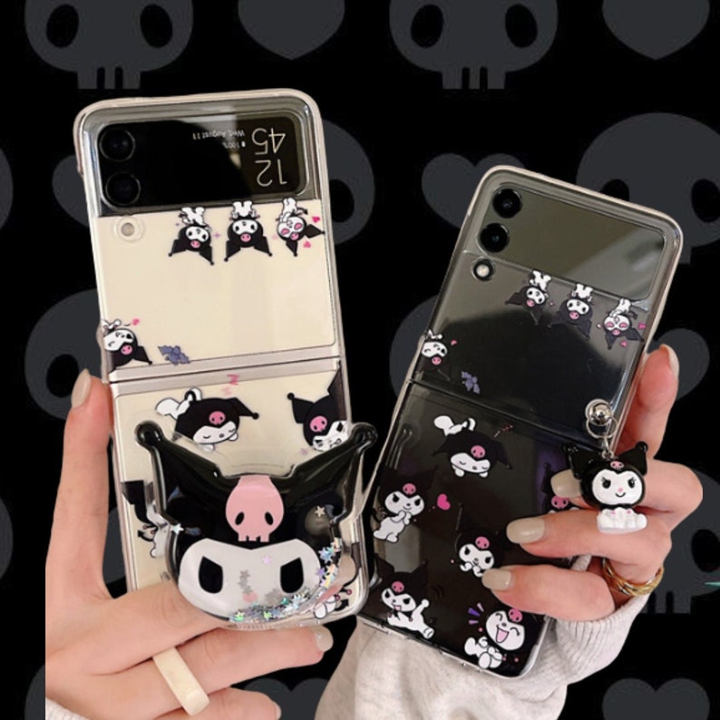 Kuromi Inspired Phone Case for Samsung Galaxy Z Flip 3 Etsy UK