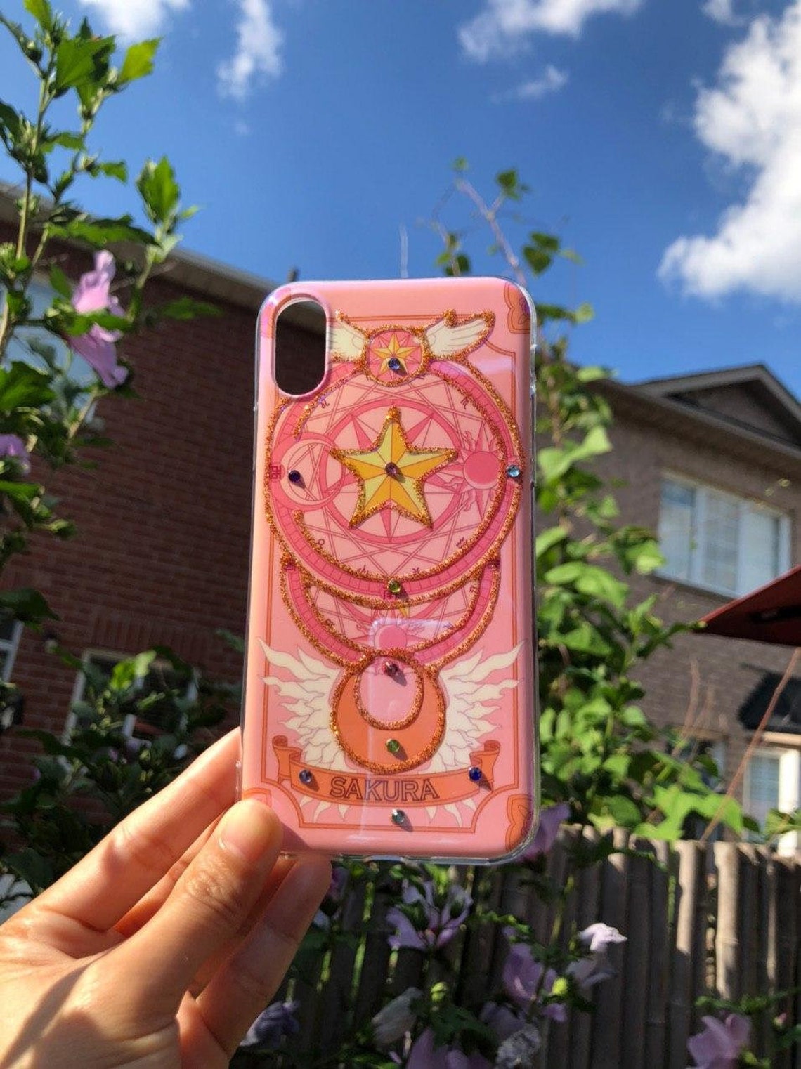 Cardcaptor Sakura pink anime phone case for iPhone 11 iPhone Etsy