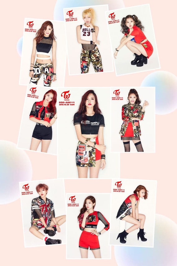 Twice Photocards From The Story Begins Album Photoshoot Set Etsy