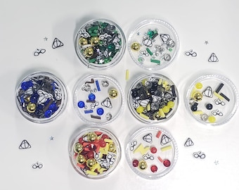 Kawaii Magic School Polymer Clay Slices: Resin, Slime, Nail Art Sprinkles
