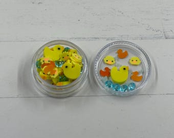 CREATE2SELL Exclusive Mix Not Your UGLY DUCK Polymer Clay Sprinkles: Nail Art, Slime, Resin