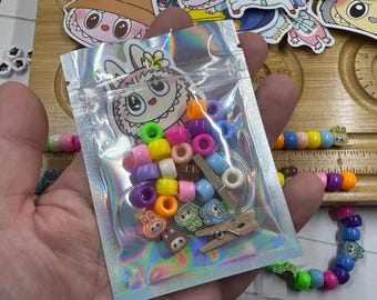 CREATE2SELL Exclusive! BIRTHDAY PARTY Favors Kawaii Cute Monster DIY Bracelet kits