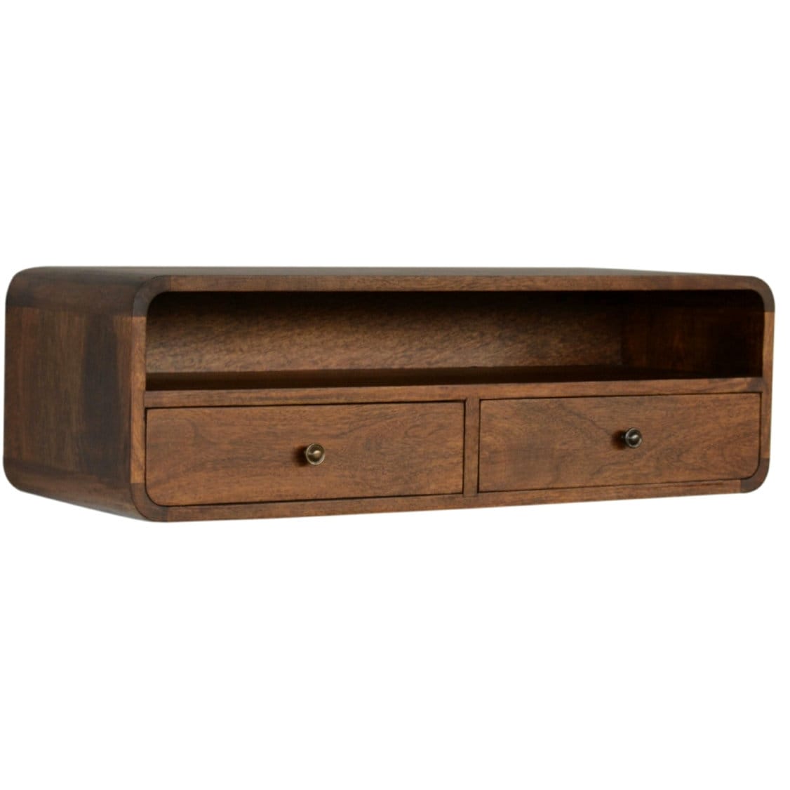 Dreamland Wall Mounted Console Table with Drawers and Open Etsy