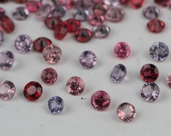 3.50 MM Natürlicher Multi Spinell Edelstein - Glatte Spinell Nuggets lose roh für Schmuck