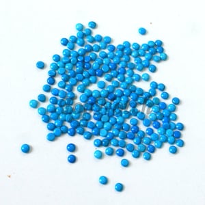2MM Arizona Turquoise Round Gemstone, Natural Turquoise Round Cabochon Loose Gemstone for Jewelry, AAA Quality Blue Turquoise Cabs