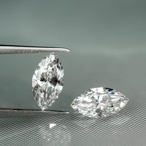 Lab Grown Marquise Diamond: 1.5x3MM EF VS1-VS2 CVD Loose Gemstone