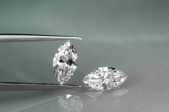 Lab Grown Marquise Diamond: 1.5x3MM EF VS1-VS2 CVD Loose Gemstone
