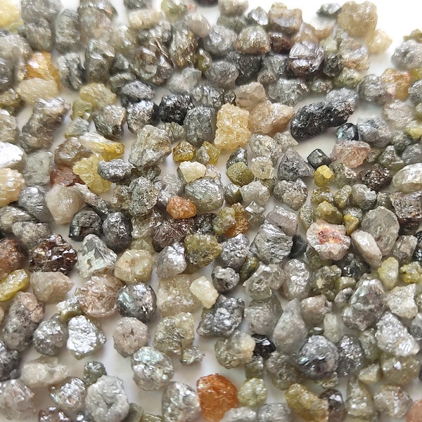 Natural Raw Diamond Rough, Loose Mix Color Diamond Rough for Jewelry Making