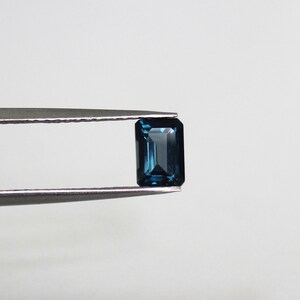AAA London Blue Topaz: Octagon Faceted Gemstone Lot (3x5 to 7x9 mm)