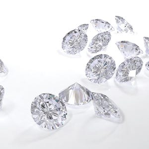 3MM Lab Grown Diamond: Round Brilliant Cut, EF VS1 Clarity