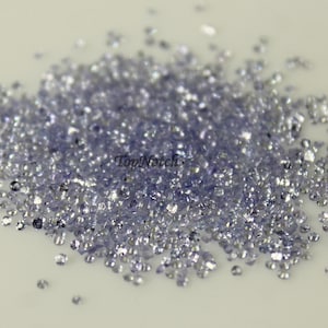 1.25mm Natural Tanzanite Gemstone: Round Faceted Loose Gems