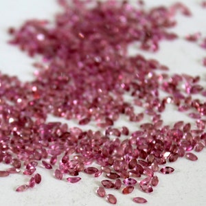 1.5x3MM Pink Tourmaline Marquise Cut Gemstone - Natural Tourmaline Faceted Gems- Fine Quality Pink Tourmaline