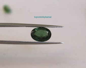 8x11x5mm Natural Green Tourmaline Oval 1 Piece For Super Sale 3.26ct