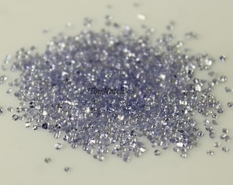 1.5mm Natural Tanzanite Gemstone: Round Faceted Loose Gems