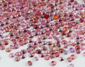 2 MM Natürlicher Multi Spinell Edelstein - Glatte Spinell Nuggets lose roh für Schmuck