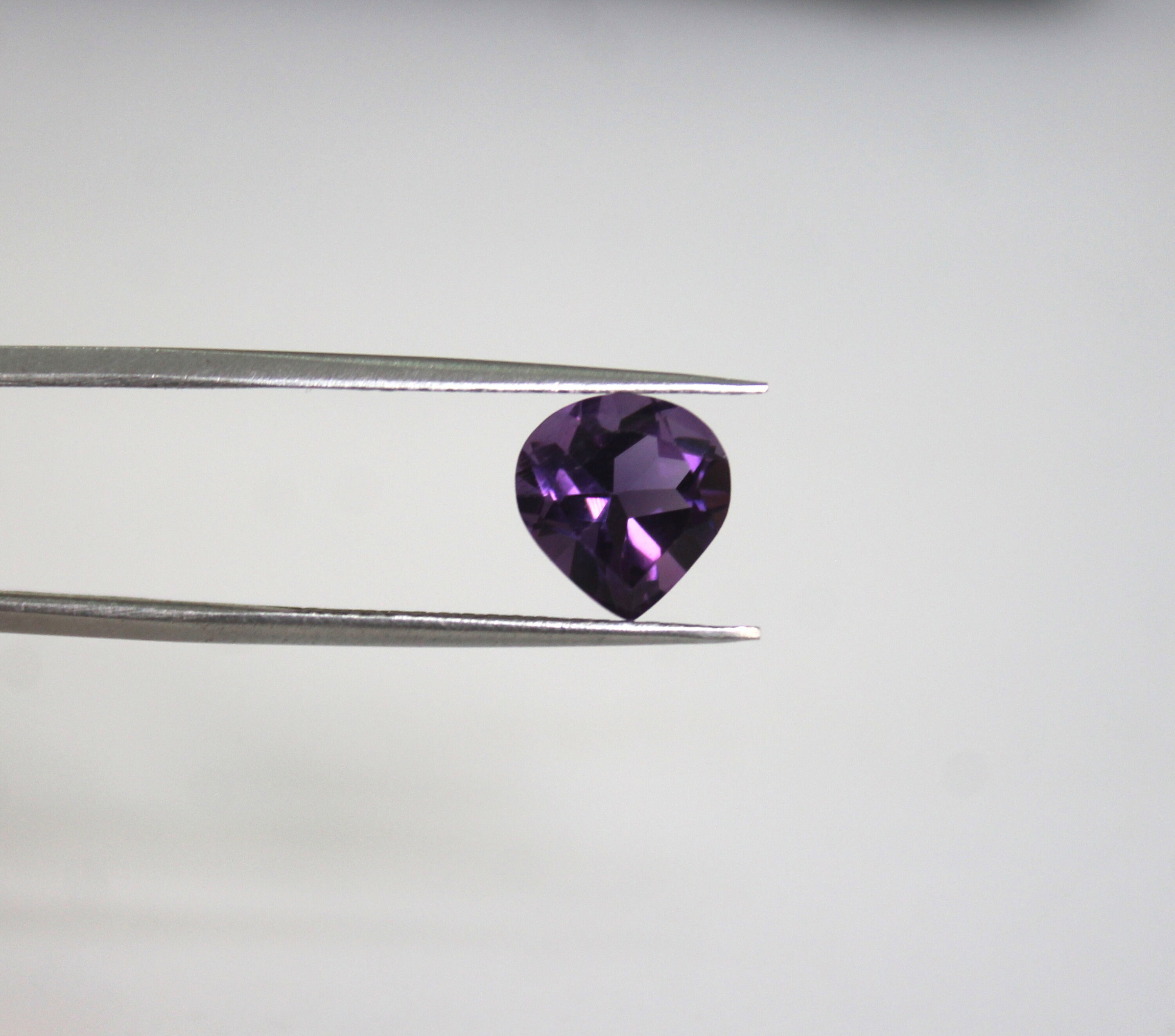 6 MM 天然アメジスト ハートカット 宝石 校正済みアメジスト - Etsy 日本