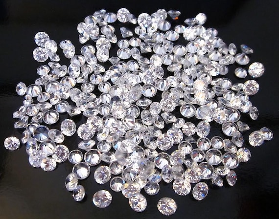 1.7 MM EFカラー VS1クラリティ 25個入り ルースダイヤモンド0.5 Ct ジュエリーおよびウォッチセッティング用 並行輸入品