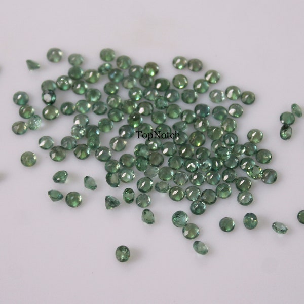 1.25MM Alexandrite Round Cut, Natural Alexandrite Loose Faceted Jewelry Gems - Top quality Gemstone
