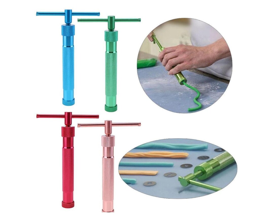 20 Discs DIY Clay Extruder, Craft Gun Extruder, Pottery Clay Tools