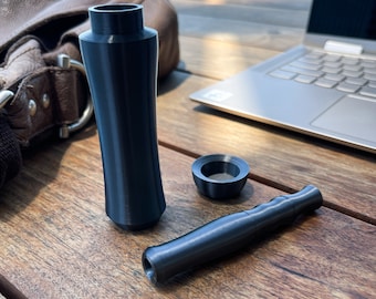 Inhalador de aceites esenciales Breathe - Seda negra