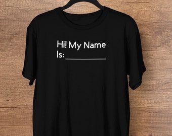 Hello My Name is Asher Personalized Name Toddler/Kids Short Sleeve T-Shirt Hello My Name is Asher Personalized Name Toddler/Kids Short Sleeve T-Shirt