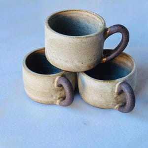 Handmade Ceramic Mug in Dove Grey