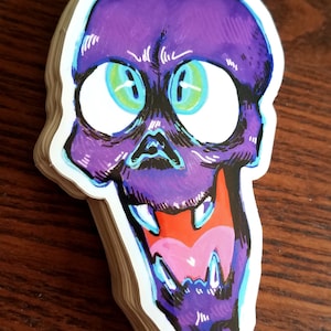 Laughing Skull -- Stickers