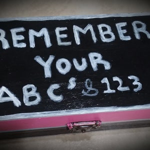 ¡Recuerde su caja de sellos motivacionales, inspiradores y creativos de ABC y 123!