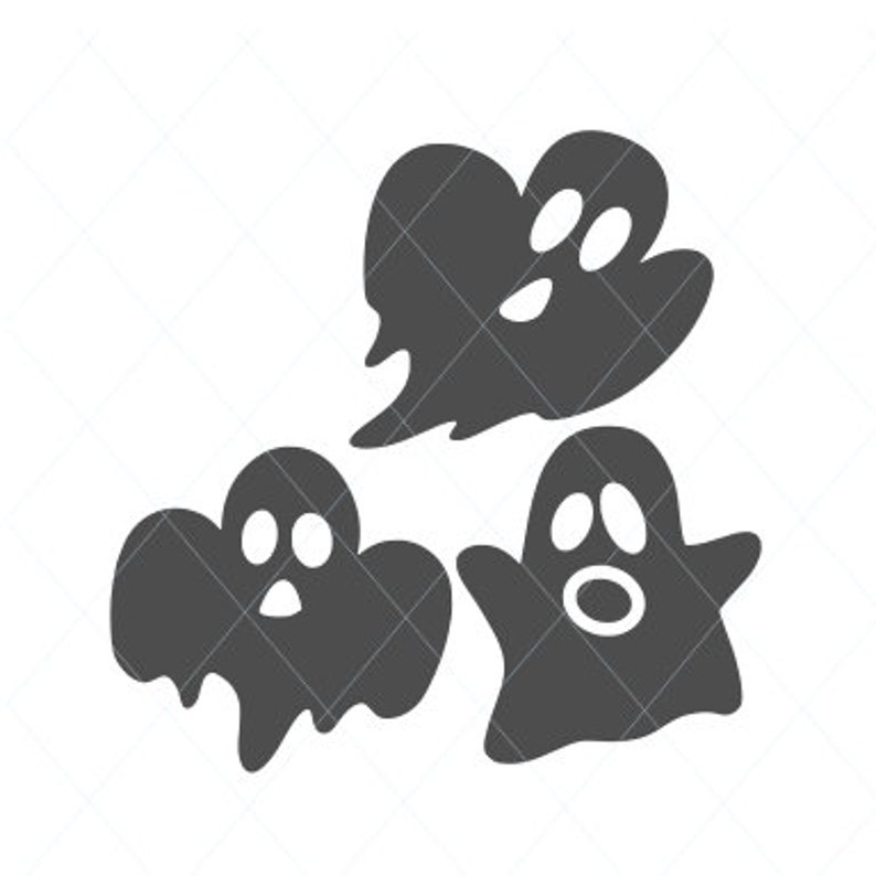 Download Cute ghost ghost cut file happy ghost ghost svg ghost | Etsy