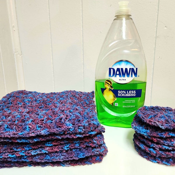 Crocheted Dish Scrubbies & Washcloths