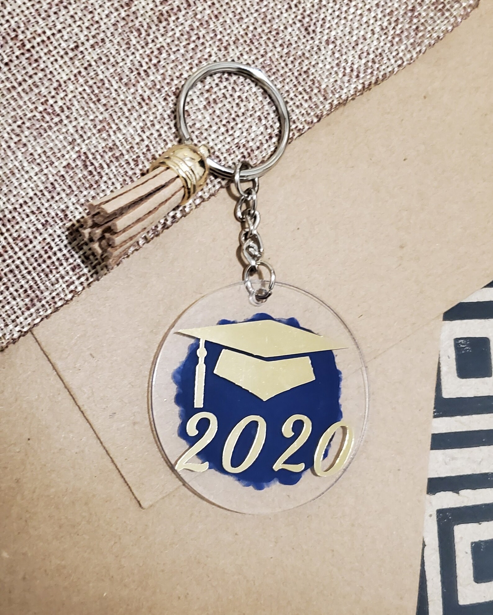 Acrylic Graduation Keychain, Keepsake, Memorable, 2021, Grad Gift