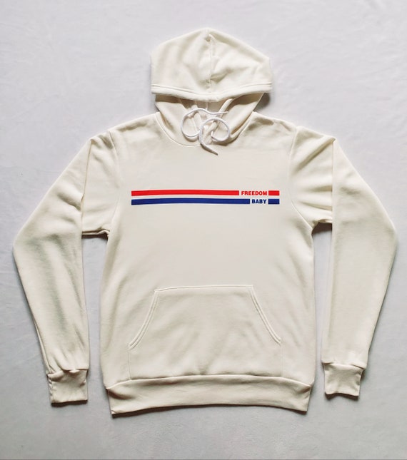 white soft hoodie