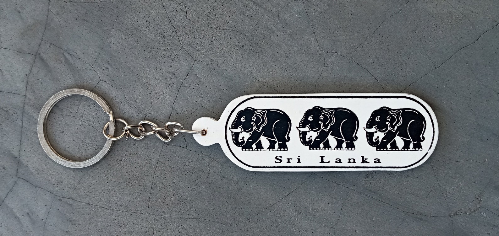Wooden Key Tag / Wooden Keychain/ Elephant Key Tag /elephant Etsy